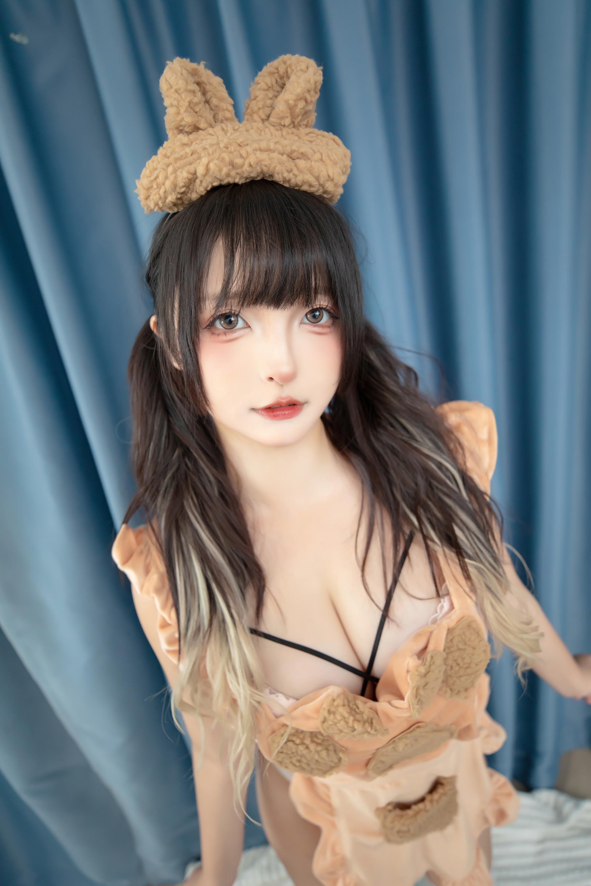 神楽坂真冬 - NO.233 白丝小熊[75P2V]-XikXak